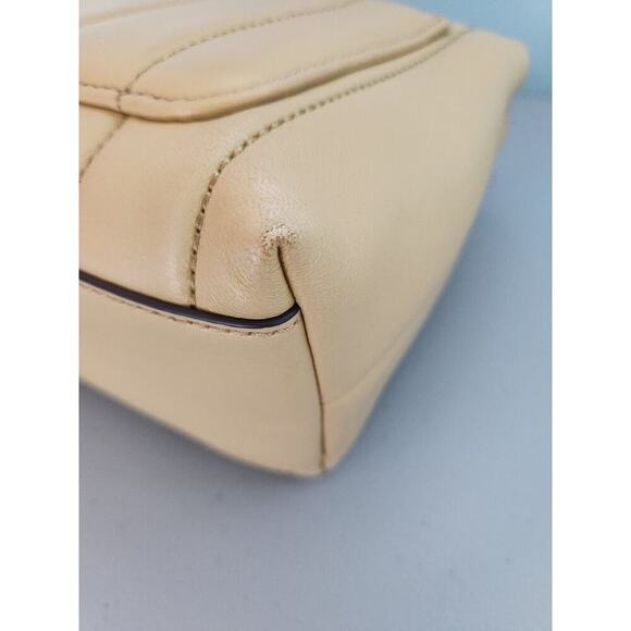 Authentic Tory Burch Kira Small Top-Handle Satchel Beeswax - Picture 6 of 16